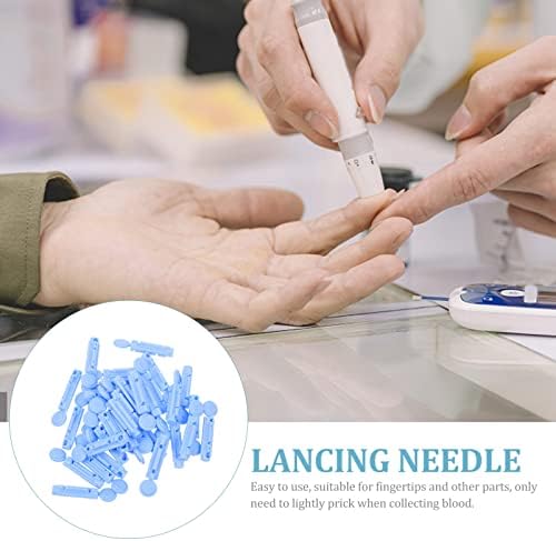 Segurança estéril Lancet Blood Lancets: 200pcs Twist Disponível Top Lancet 23g Pen Style Lancets agulha para testes