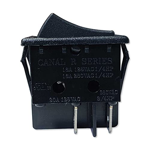 Miayaya On/Off Boat Rocker Switch Canal R Series DPst 20 A 16 A 125 250VAC Substitua Hongju Taiheng Th3 Defend DRH-2415-3