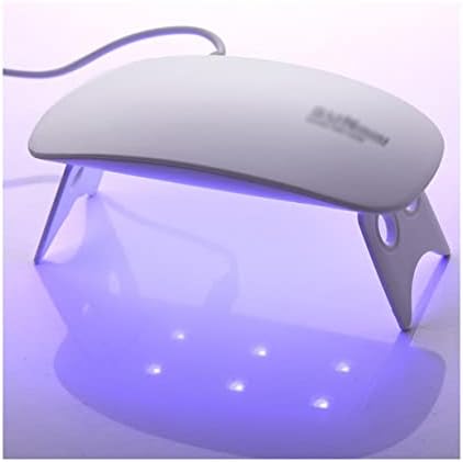 Secador de unhas Secador de unhas Ferramenta portátil gel Luz de camundongo Tamanho do bolso do bolso secador de unha com cabo USB 6W Mini unhas secador UV Lâmpada de lâmpada de unha lâmpada