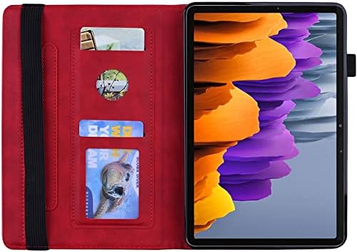 Tablet Protetive Case Compatível com Samsung Galaxy Tab S8/Tab S7 11 polegadas Slim Slim Lightweight PU PU LIMPO PARA TABLETR