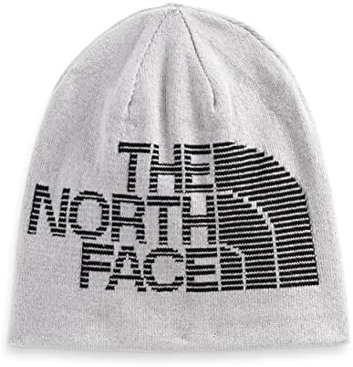 O North Face Reversível Highline Beanie, TNF Cinza Cinza Cinza/TNF Black 1, Tamanho Um
