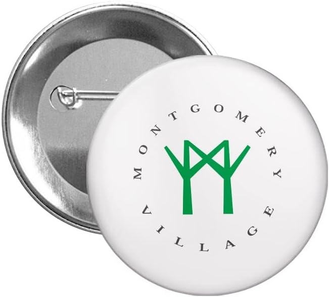 Seal de botão da Montgomery Village Foundation Maryland Estados Unidos