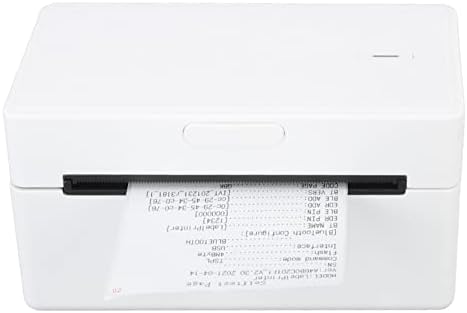 Impressora de etiqueta de remessa para pequenas empresas e pacote, 203dpi de alta velocidade 4x6 Impressora térmica Rótulo Térmica Rótulo de gravadora de suporte