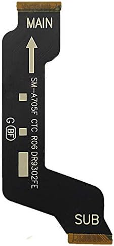 MANABOLA PRINCIPAL CONECTOR PABELA CONECTOR Módulo de cabo Flex Substituição compatível com Samsung Galaxy A71 A715F