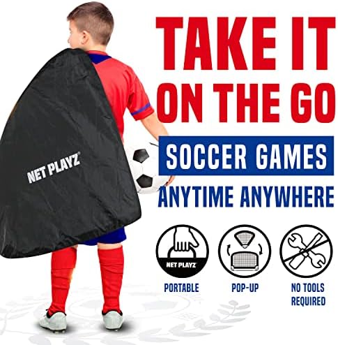 Metas de futebol - Objetivos pop -up Futebol portátil Rede de futebol 4'x3 'FT, Jogos para jovens e adolescentes, Prática e treinamento