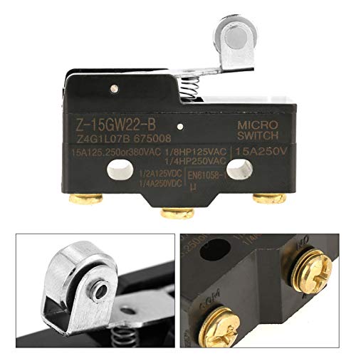 Snap Switch, Tipo de alavanca Snap Ação em miniatura 10pcs Micro limite momentâneo, reparando estável para substituir