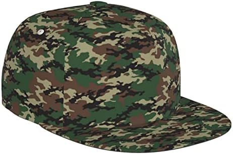 Quzioxe Bill Bill Brim Cap Hip Hop Hat Cap para homens Mulheres Mulheres quadradas Viseira Flat Backer Snapback Hat Snapback