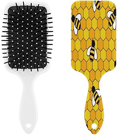 Mel Bees Hair pincel Breath Brush Air Cushion Pente para homens Presente de cabelo para mulheres