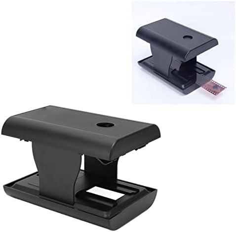 Slide Scanner Digital Photo Converter Black Abs Film Slide Scanner Film para JPEG Converte slides de 35 mm e conversor de fotos digital iluminado por LED de LED para smartphone