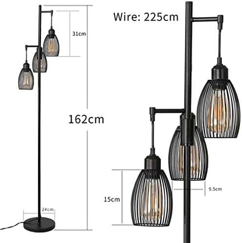 Zhuhw led lâmpada industrial lâmpada de cama de cama de casa