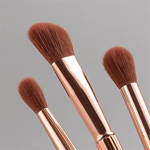 Mmllzel Eye Makeup Brush Conjunto de 9pcs Blending Misturing Make Up Brushes Metal Handle