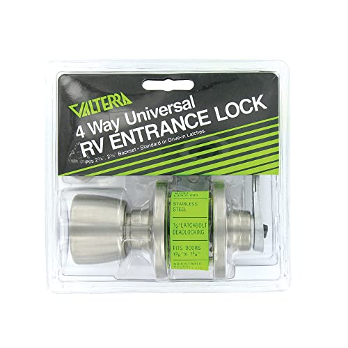 Valterra L32CS000 BOTA/ALVANÇA ANAVERAÇÃO LOCKLEST STENS COM CAPAÇÃO DE LACK de uma peça com parafuso de trava de 1/2 polegada,