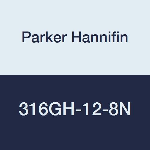 Parker Hannifin 316gh-12-8n parb barba nylon masculino de mangueira de jardim de jardim ajuste, 3/4 masculino NPT x 1/2 masculino