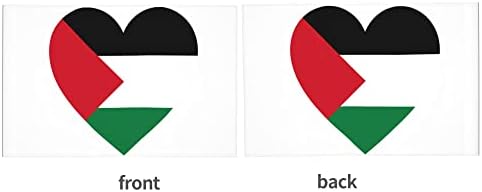 Adoro bandeira da bandeira da palestina bandeira de carro 12 x 18 polegadas bandeira de decoração de carro de carro de dupla face