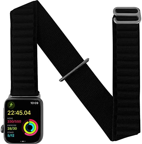 Ifcase nylon assista braçadeira para a Apple Watch 49mm Iwatch Series Ultra, UNISSEX Sport Sport treping braçado braço/faixa