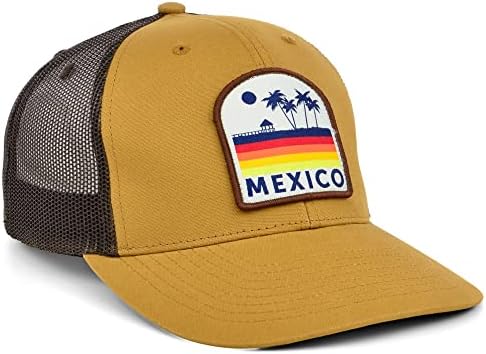 Coroas locais o chapéu de boné do México