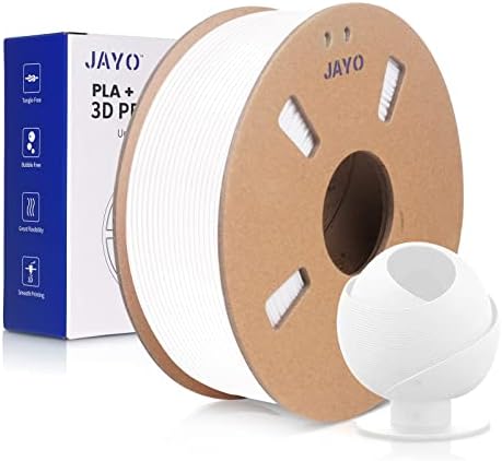 Filamento da impressora 3D, Jayo PLA + Filamento 1,75 mm Precisão dimensional +/- 0,02 mm, 0,65 kg de papelão, material