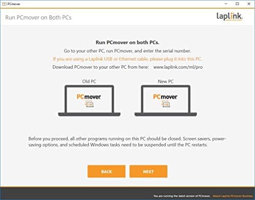 LapLink PCMover Business | Software de migração de PC para PC | 10 Use Licença | Implantação automática de novos