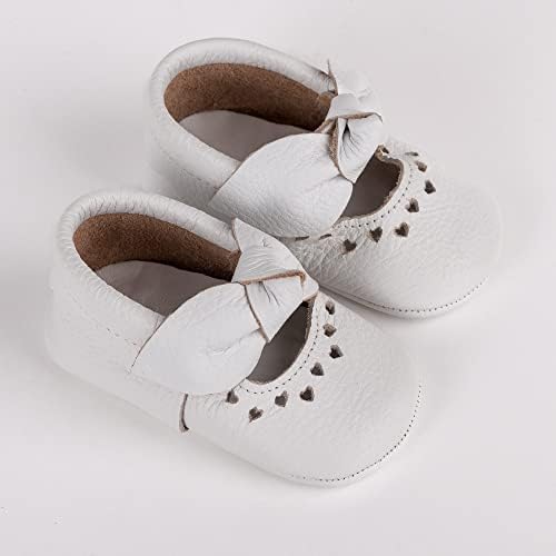 Sapatos de mocassim de couro genuíno Gossta para recém-nascidos, bebês, pré-caminhantes | Mocassins de criança | Primeiro Walker Shoes