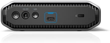 Sandisk Professional G-Drive 22TB Drive rígido de mesa corporativo, até 280 MB/S USB-C, USB 3.2 Gen 1