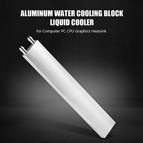 Bloco de resfriamento de água, resfriamento de resfriamento de água de alumínio Coolidor líquido, 240 * 40 * 12mm de