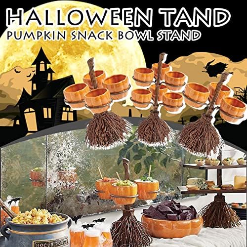 Badjas Pumpkin Bowl para Candy, Partido de Halloween, Halloween Pumpkin Candy, Sobremesa Placas de frutas para decorações