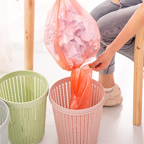 Lata de lixo de abcel, fundo doméstico pode colocar sacos de lixo na cozinha com saco de anel de pressão cesta de