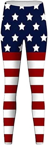 Leggings de cintura alta para mulheres American America