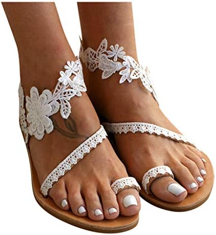 sandálias de cooki para mulheres de verão casual com zíper confortável sandálias planas viagens sandálias de sandálias femininas