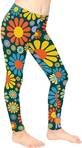 Viewamoon Girls Attive Leggings 4-13t Soft Yoga Dance Pants Cloths Activewear Roupas