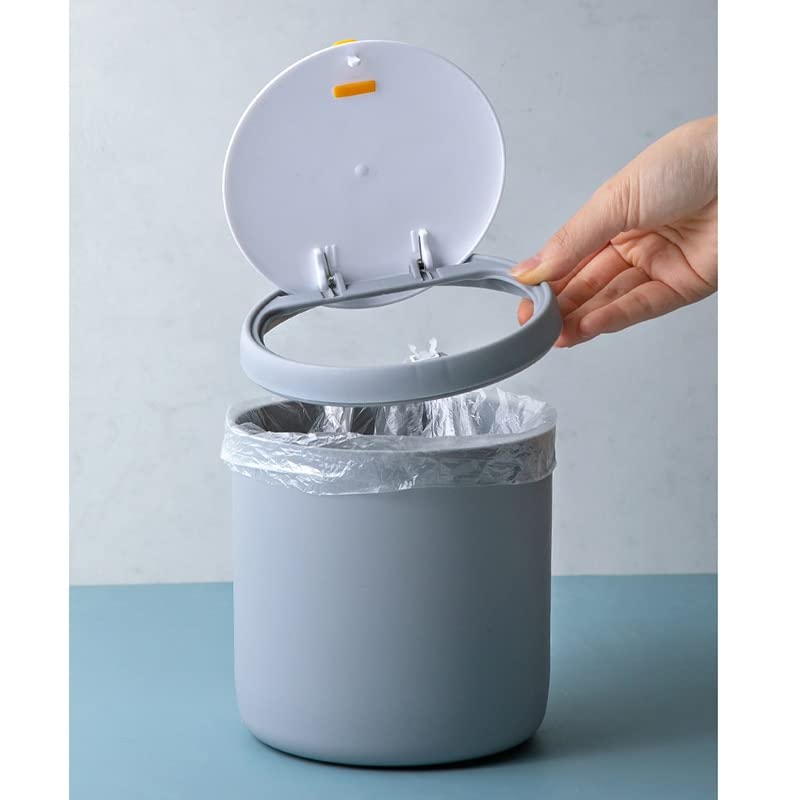 Wyndel Trash Can Mini Lixo pode desperdiçar caixas de lixo de lixo de lixo lixo de plástico lixo de plástico pode material de gabinete de lixo de lama