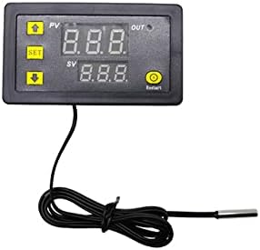 Treedix W3230 Controlador de temperatura de alta precisão DC 12V Display Digital Módulo Termostato Controle de temperatura Chave