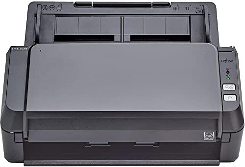 Fujitsu sp-1130ne scanner de documentos duplex de fácil uso fácil de usar com alimentador de documentos automático e driver de Twain