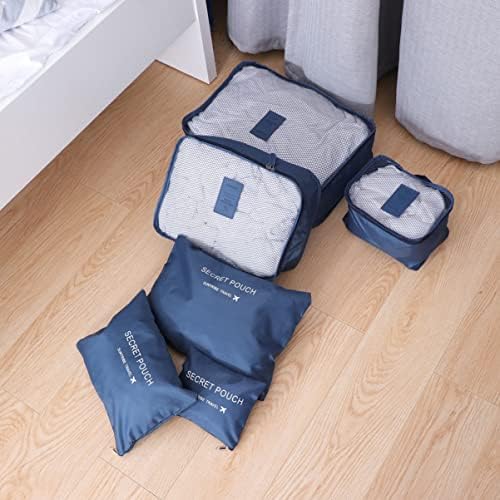 Valiclud Bolsa de armazenamento Organizador de armazenamento Organizador de saco de armazenamento Organizador 24pcs/ 2set Viagem ing cubo/ roupas sacos de roupas organizador de bagagem de armazenamento de armazenamento de sacola organizadora de sacola organizadora