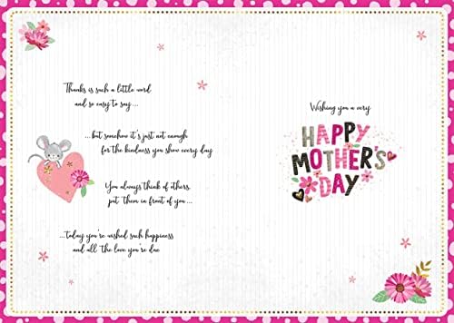 Publicação Regal só para você cartão de caixa de dia das mães - 10 x 7 polegadas