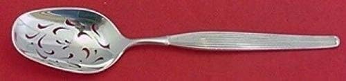 Savoy por Frigast Sterling Silver Serving Spoon Pierced Fancy 8