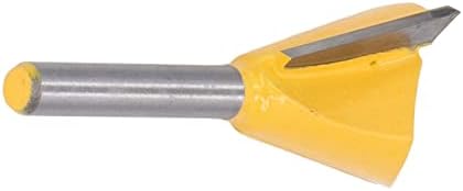Bit do roteador de cauda de cauda, ​​anti -oxidação de profundidade ajustável incisiva de lâmina de madeira do roteador de