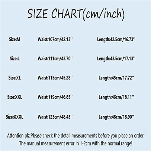 Shorts de carga Miashui mass tamanhos 32 masculinos de mesa de malha de malha de estampa rápida masculina Quarter Fitness Sports 4xl