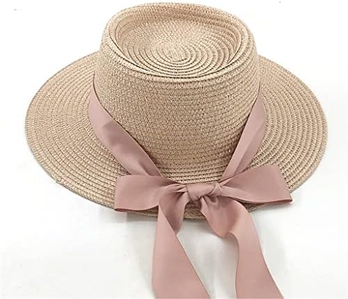 ZSEDP Senhoras feitas à mão Hapsa natural Chapéu de praia de verão para homens homens Panamá proteção Visor Chapé