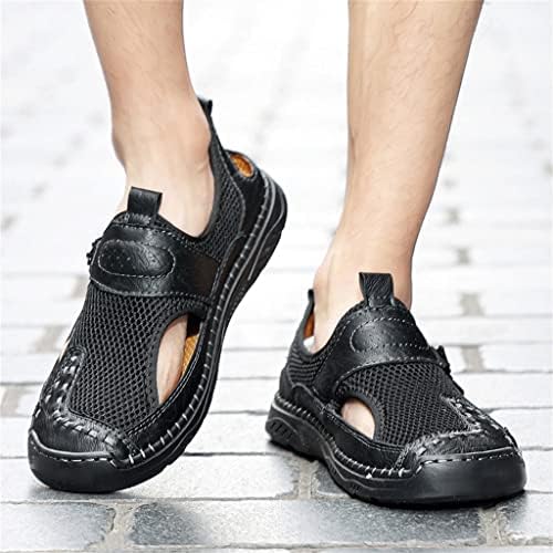 Xmtxzym Sandals Sandálias de verão grande homem sandálias ao ar livre sandálias de sapatos casuais