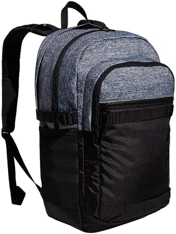 Adidas Core Advantage 3 Backpack, Jersey Onix Gray/Black, tamanho único