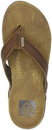 Sandálias masculinas de recife J-Bay III | Sandálias de couro masculinas de grãos completos premium para conforto instantâneo