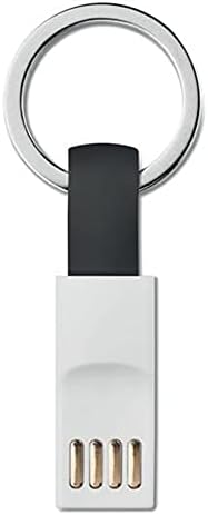 Cabo de ondas de caixa compatível com Zoll AED 3 - Micro USB Keychain Charger, Chave Micro USB Cabo para Zoll AED 3 - Jet