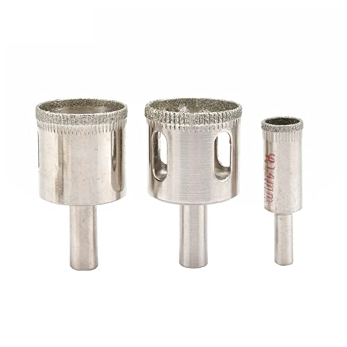 Diamante com revestimento de broca Conjunto de bits de 10-50mm Diamond Ferramentas de orifício Uso Uso para Glass de marmore de cerâmica