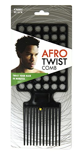 Afro Twist pente preto torça seu cabelo em minutos
