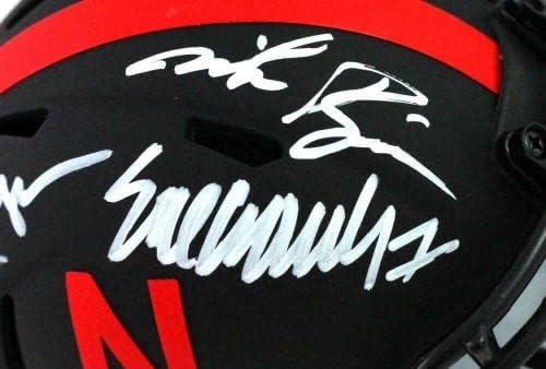 Os vencedores de Nebraska Heisman assinaram o mini capacete Eclipse Speed.