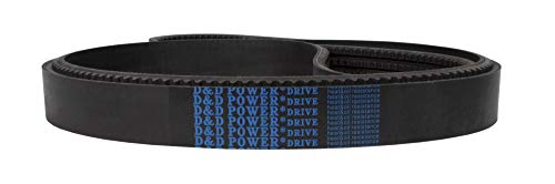 D&D PowerDrive BX86/04 Cinturão em faixas, 21/32 x 89 OC, 4 banda, borracha