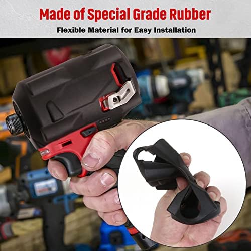 M12 Fuel Stubby Impact Driver Protective Boot Fits para Milwaukee M12 Fuel 3/8 pol. E 1/2 pol.