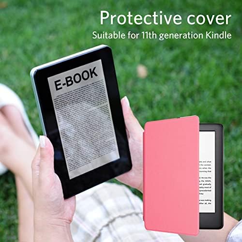 JNSHZ PU CASA SEMPREAÇÃO CAPA INTEIRA DE PROTEÇÃO All-Now Kindle Paperwhite Case para 2021 Todos os novos casos inteligentes