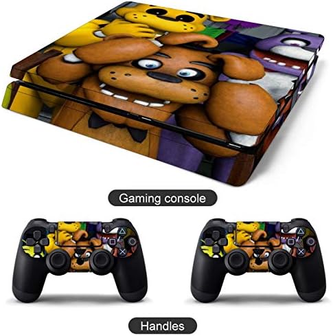 Koiuj fi-te ni-ghts nas peles de Freddy para PS4 Controller-Whole Corpo PVC Adesivo Decal